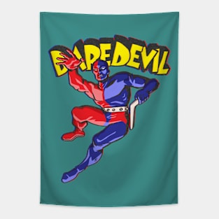 Here Comes the D Devil! Tapestry