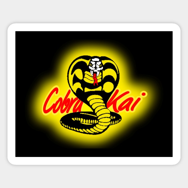 Cobra Kai Logo Karate Kid Vinyl Sticker 