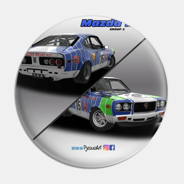 Mazda RX3 Group 2 Pin by PjesusArt