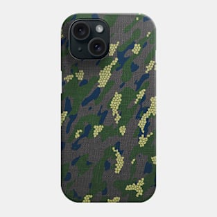 Camouflage - Green Grey Phone Case