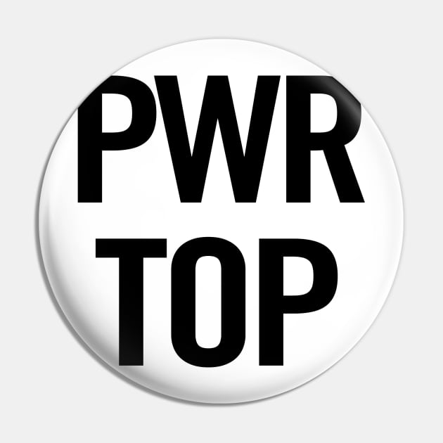 PWR Top Pin by sergiovarela