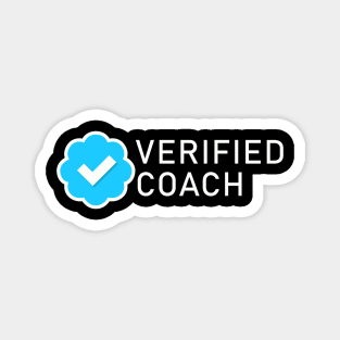 Coach Verified Blue Check Magnet