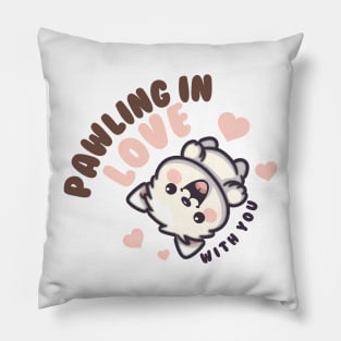 Pawling in love with you Pillow