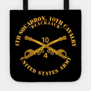 4th Squadron 10th Cav Regt - BlackJack w Cav Br Tote