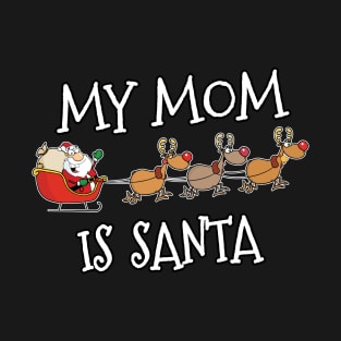 Matching family Christmas outfit Mom T-Shirt