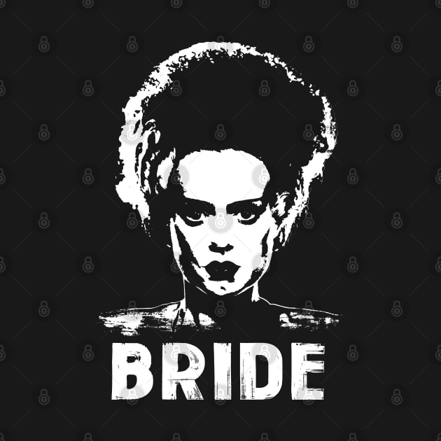 BRIDE OF FRANKENSTEIN - Bride groom couples tee 2.0 by KERZILLA