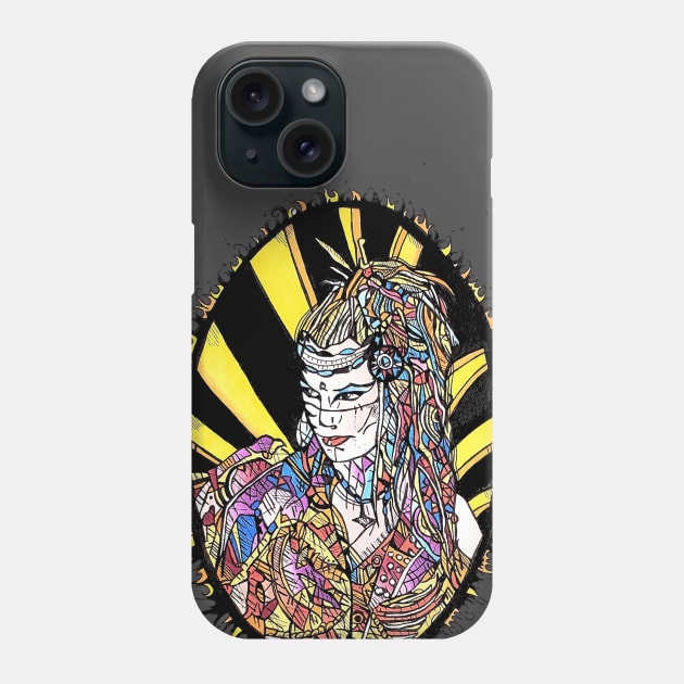 The Viking Woman Phone Case by KazArtDesigns