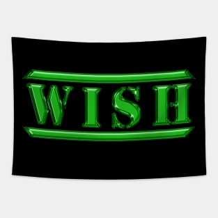 Wish Green Tapestry