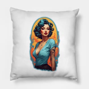 Pin Up Art Pillow