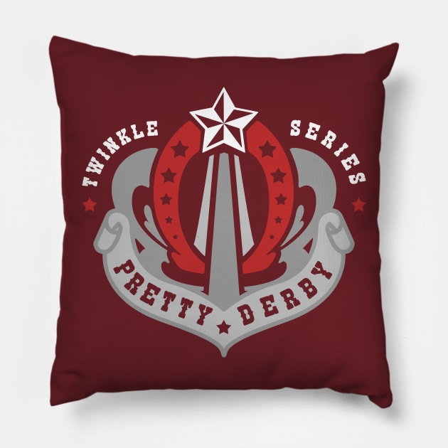 Pretty Derby Pillow by gamergeek