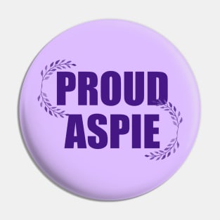 Proud Aspie Pin