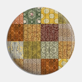 Bohemian Quilt A Pin