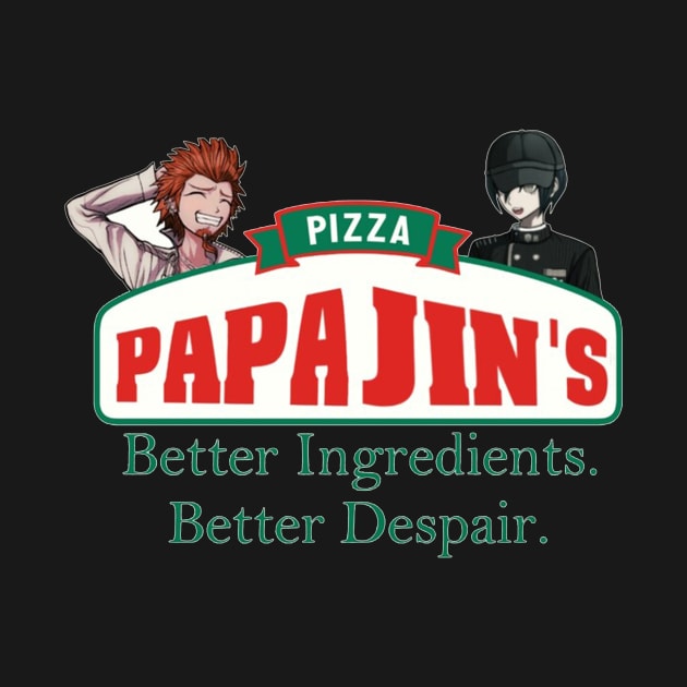 Danganronpa Papa John's by jillyroberts