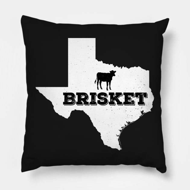 TEXAS BBQ GIFT: Brisket Pillow by woormle