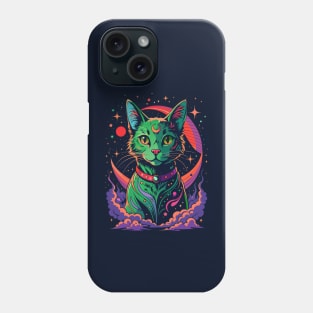 Astral cat Phone Case