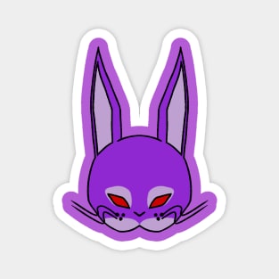 Bunny Face [Coloured] Magnet