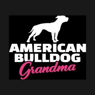 American Bulldog Grandma T-Shirt