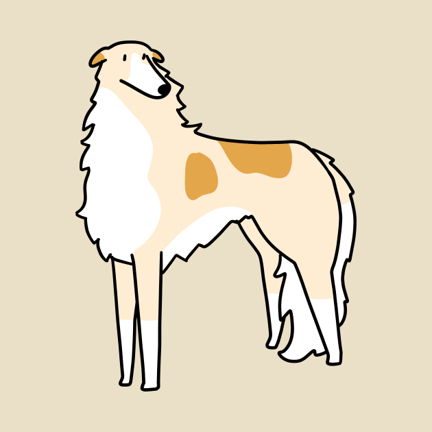 Borzoi by saradaboru