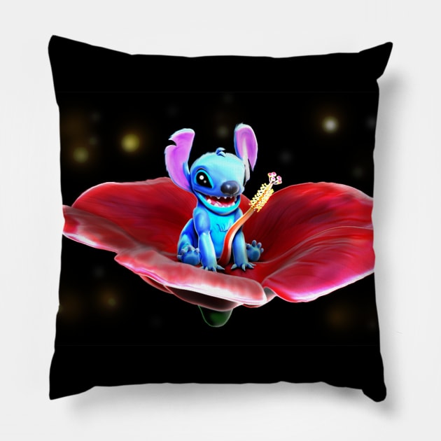 Experiment 626 Pillow by Saphyre91