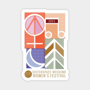 2021 SisterSpace Weekend Magnet