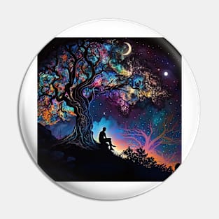 Psychedelic Reverie Pin