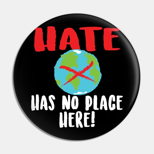 Hate has no place here... Pin by Illustratorator