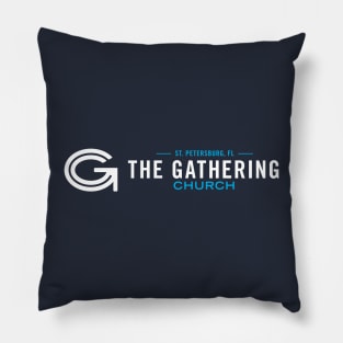 The Gathering Church Horizontal Logo Pillow