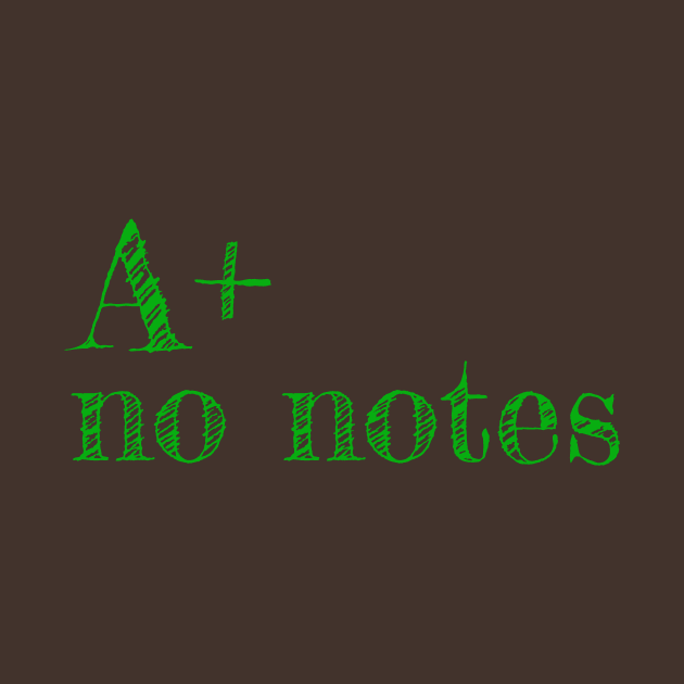 A+ no notes by justNickoli