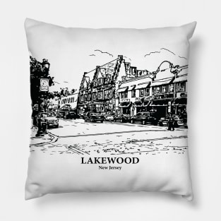 Lakewood - New Jersey Pillow