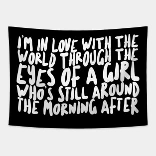 Elliott Smith Lyric Typography Design Tapestry