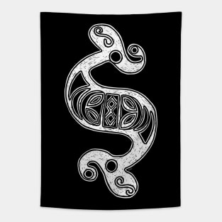 Celtic-Roman Dragon Design Tapestry