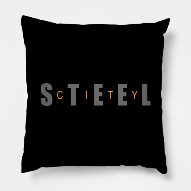 Steel City Pillow by Baggss