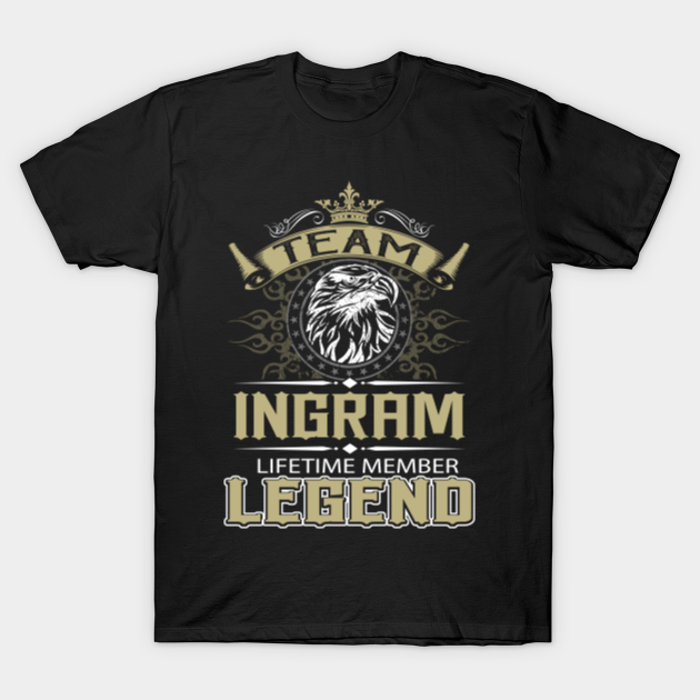 Ingram Name T Shirt - Ingram Eagle Lifetime Member Legend Name Gift ...