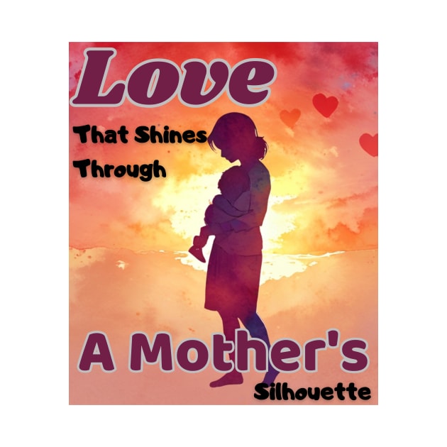 Mothers day, Love That Shines Through: A Mother's Silhouette, Spoiling Mom,  Mom Gift, by benzshope