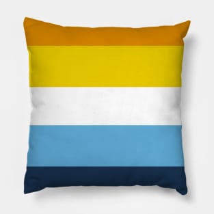 AroAce Sunset Flag Pillow