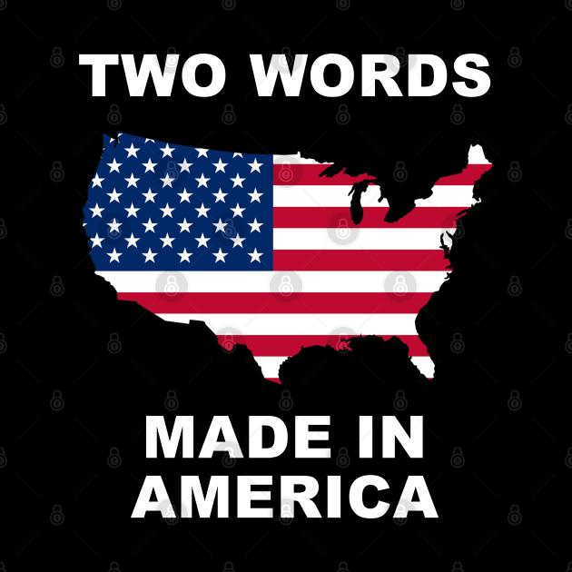 Two Words Made In America by KellyCollDesigns