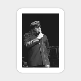 Rick James BW Photograph Magnet