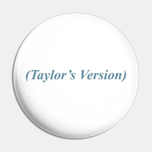 Taylor’s Version Blue Pin