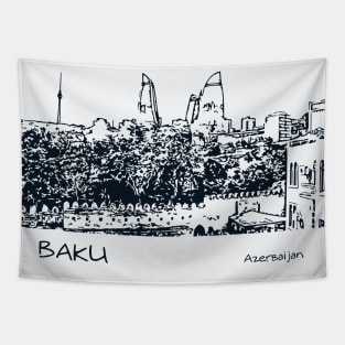 Baku Azerbaijan Tapestry