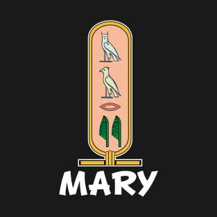 MARY-American names in hieroglyphic letters,  a Khartouch T-Shirt