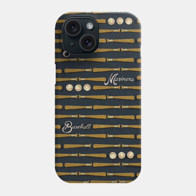 Seattle Baseball Phone Case by True Creative Works