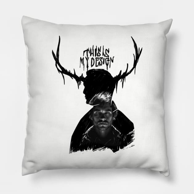 Hannibal this is my design Pillow by nanaminhae