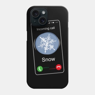 Call Snow Cell Phone Smartphone Winter Winter Sports Phone Case