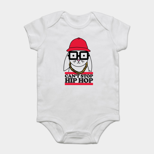Can T Stop Hip Hop Hip Hop Baby Kurzarmbody Teepublic De