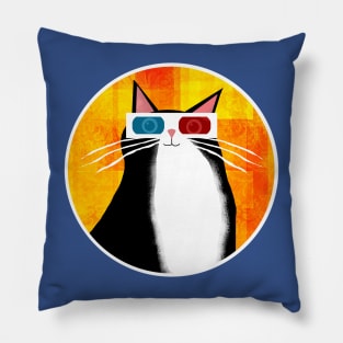 The 3D Tuxedo Cat Pillow