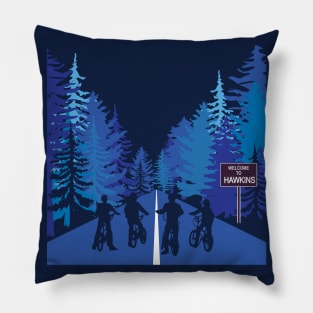 Stranger Bikes Pillow