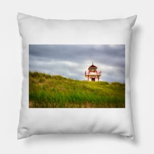 Covehead Lighthouse PEI 7 Pillow