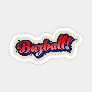 Bazball Cricket Magnet