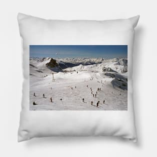 La Plagne Paradiski French Alps France Pillow