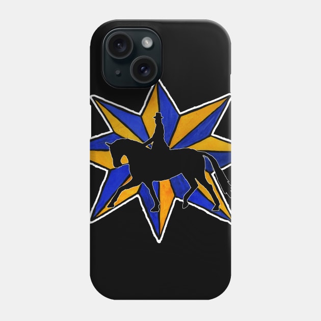 dressage star Phone Case by Shyflyer